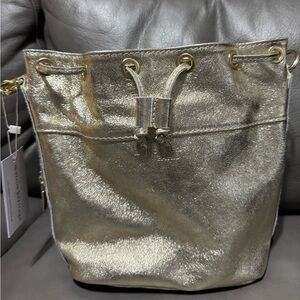 Gold Shoulder Bag